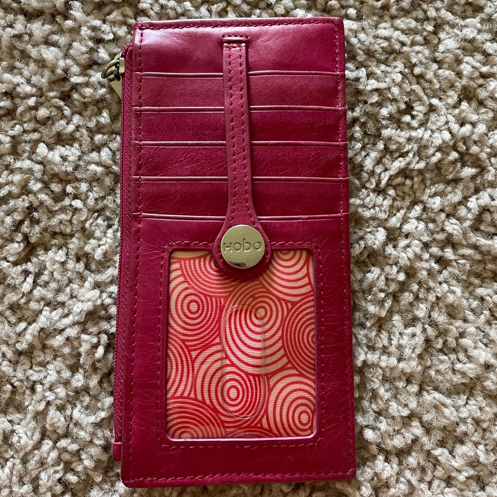 HOBO Metro Slide Wallet- Magenta